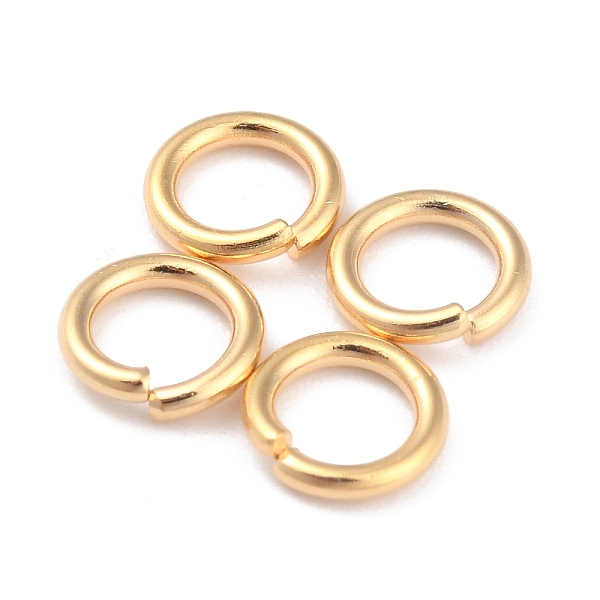 PandaHall Rack Plating Brass Jump Rings, Open Jump Rings, Long-Lasting Plated, Real 24K Gold Plated, 6x1mm, 18 Gauge, Inner Diameter: 4mm...
PandaHall Rack Plating Brass Jump Rings, Open Jump Rings, Long-Lasting Plated, Real 24K Gold Plated, 6x1mm, 18 Gauge, Inner Diameter: 4mm...
