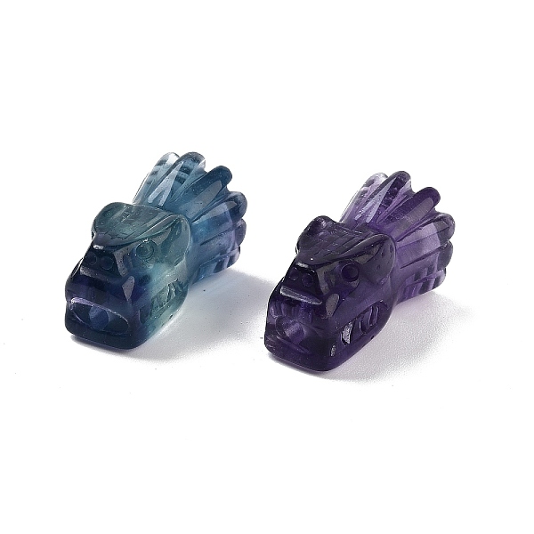 PandaHall Natural Fluorite Beads, Dragon Head, 26x16.5x14.5mm, Hole: 2mm Fluorite Dragon
PandaHall Natural Fluorite Beads, Dragon Head, 26x16.5x14.5mm, Hole: 2mm Fluorite Dragon