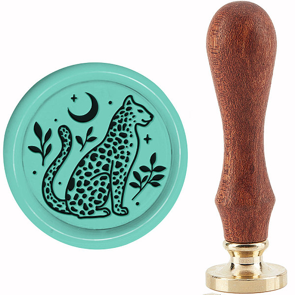 PandaHall CRASPIRE Wax Seal Stamp Leopard Animal Leaves Moon Sealing Stamp Copper Seals Retro Removable Brass Stamp Head with Wooden Handle...
PandaHall CRASPIRE Wax Seal Stamp Leopard Animal Leaves Moon Sealing Stamp Copper Seals Retro Removable Brass Stamp Head with Wooden Handle...
