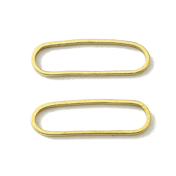 PandaHall Brass Linking Rings, Oval, Raw(Unplated), 4.5x15x1mm, Inner Diameter: 3.5x14mm Brass Oval
PandaHall Brass Linking Rings, Oval, Raw(Unplated), 4.5x15x1mm, Inner Diameter: 3.5x14mm Brass Oval