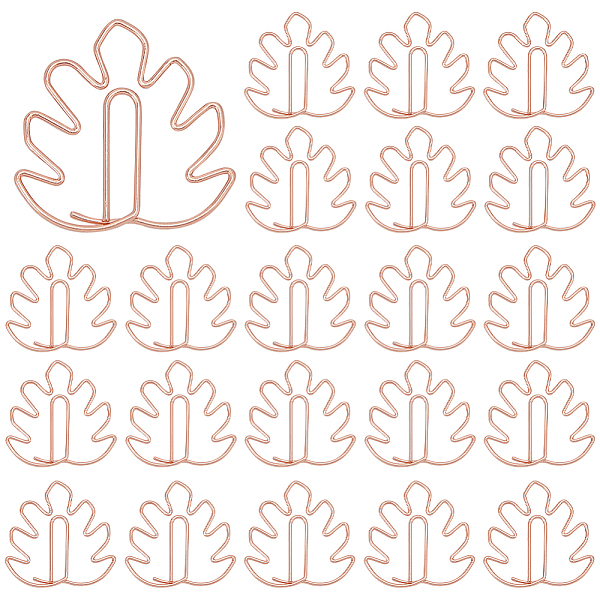 PandaHall CRASPIRE 50Pcs Iron Paper Clips, Bookmark Marking Clips, Monstera Leaf, Rose Gold, 30x31x1mm Iron Leaf
PandaHall CRASPIRE 50Pcs Iron Paper Clips, Bookmark Marking Clips, Monstera Leaf, Rose Gold, 30x31x1mm Iron Leaf