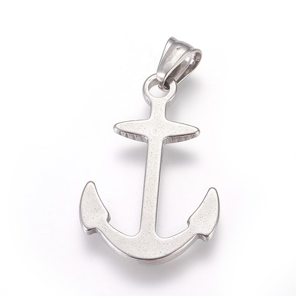 PandaHall 304 Stainless Steel Pendants, Anchor, Stainless Steel Color, 37.5x25x3.5mm, Hole: 4.5x8.5mm 304 Stainless Steel Anchor & Helm
PandaHall 304 Stainless Steel Pendants, Anchor, Stainless Steel Color, 37.5x25x3.5mm, Hole: 4.5x8.5mm 304 Stainless Steel Anchor & Helm