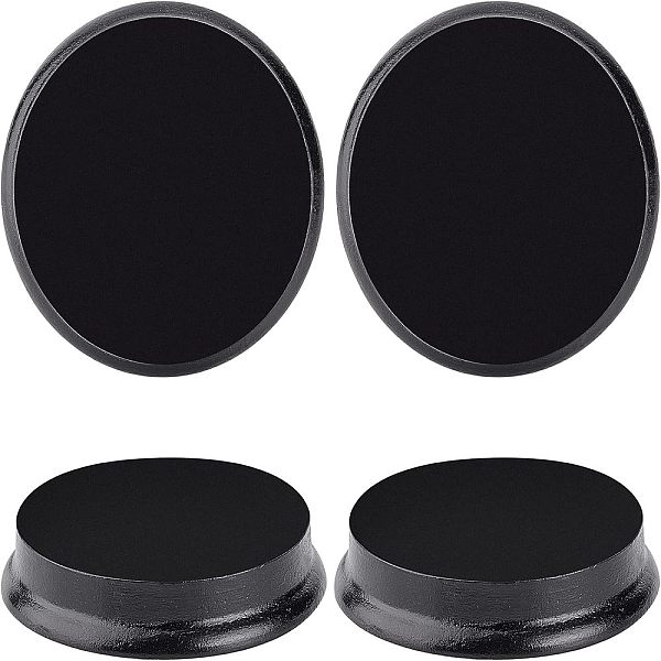 PandaHall FINGERINSPIRE 4 pcs Round Model Wood Bases 2.52x0.47inch Black Lacquer Surface Round Wooden Plaque Flat Wood Bases for Doll, Clay...
PandaHall FINGERINSPIRE 4 pcs Round Model Wood Bases 2.52x0.47inch Black Lacquer Surface Round Wooden Plaque Flat Wood Bases for Doll, Clay...