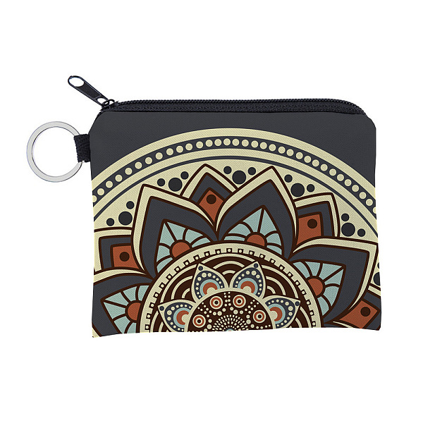 PandaHall Mandala Flower Pattern Polyester Clutch Bags, Change Purse with Zipper & Key Ring, for Women, Rectangle, Dark Olive Green...
PandaHall Mandala Flower Pattern Polyester Clutch Bags, Change Purse with Zipper & Key Ring, for Women, Rectangle, Dark Olive Green...