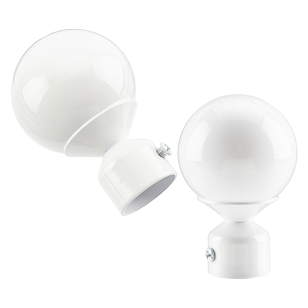 PandaHall Gorgecraft 2Pcs Iron Round Curtain Rod Finials, Screws Curtain Rods, White, 89x60mm Iron Round White
PandaHall Gorgecraft 2Pcs Iron Round Curtain Rod Finials, Screws Curtain Rods, White, 89x60mm Iron Round White