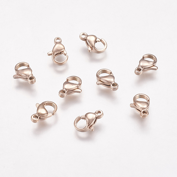 PandaHall Ion Plating(IP) 304 Stainless Steel Lobster Claw Clasps, Parrot Trigger Clasps, Rose Gold, 10x6.5x3mm 304 Stainless Steel Others
PandaHall Ion Plating(IP) 304 Stainless Steel Lobster Claw Clasps, Parrot Trigger Clasps, Rose Gold, 10x6.5x3mm 304 Stainless Steel Others