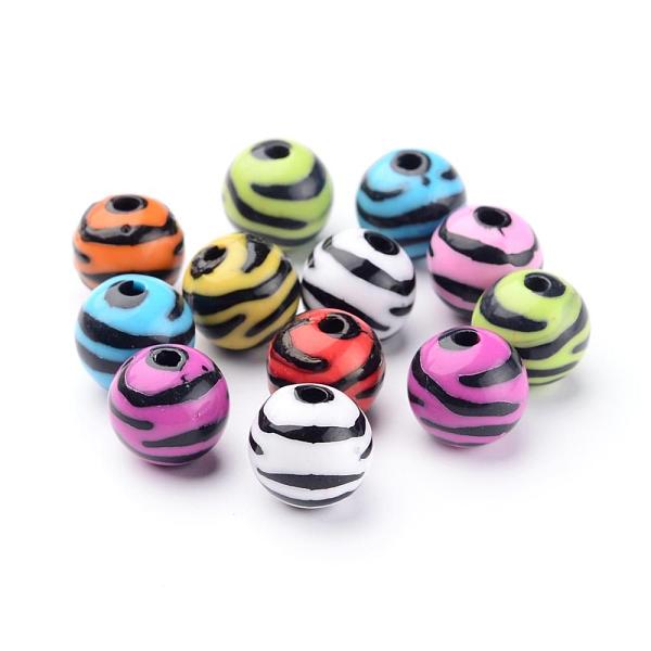 PandaHall Opaque Acrylic Beads, Zebra Striped Style, Round, Mixed Color, 19mm, Hole: 3mm, about 109pcs/500g Acrylic Round Multicolor
PandaHall Opaque Acrylic Beads, Zebra Striped Style, Round, Mixed Color, 19mm, Hole: 3mm, about 109pcs/500g Acrylic Round Multicolor