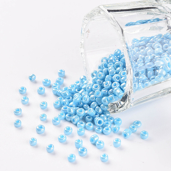 PandaHall 12/0 Glass Seed Beads, Opaque Colors Lustered, Round, Round Hole, Light Cyan, 12/0, 2mm, Hole: 1mm, about 3333pcs/50g, 50g/bag...
PandaHall 12/0 Glass Seed Beads, Opaque Colors Lustered, Round, Round Hole, Light Cyan, 12/0, 2mm, Hole: 1mm, about 3333pcs/50g, 50g/bag...