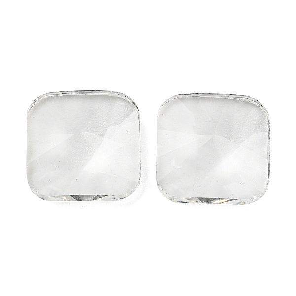 PandaHall Transparent K5 Glass Cabochons, Faceted, Square, Clear, 12x12x5mm Glass Square Clear
PandaHall Transparent K5 Glass Cabochons, Faceted, Square, Clear, 12x12x5mm Glass Square Clear