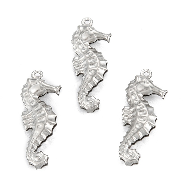 PandaHall 316 Surgical Stainless Steel Pendants, Sea Horse, Stainless Steel Color, 26.5x10x4mm, Hole: 1mm 316 Surgical Stainless Steel Sea...
PandaHall 316 Surgical Stainless Steel Pendants, Sea Horse, Stainless Steel Color, 26.5x10x4mm, Hole: 1mm 316 Surgical Stainless Steel Sea...