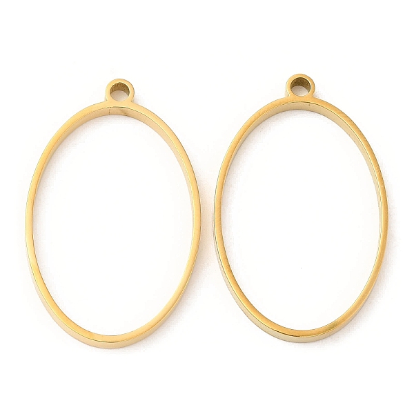 PandaHall 304 Stainless Steel Open Back Bezel Oval Pendants, For DIY UV Resin, Epoxy Resin, Pressed Flower Jewelry, Real 18K Gold Plated...
PandaHall 304 Stainless Steel Open Back Bezel Oval Pendants, For DIY UV Resin, Epoxy Resin, Pressed Flower Jewelry, Real 18K Gold Plated...