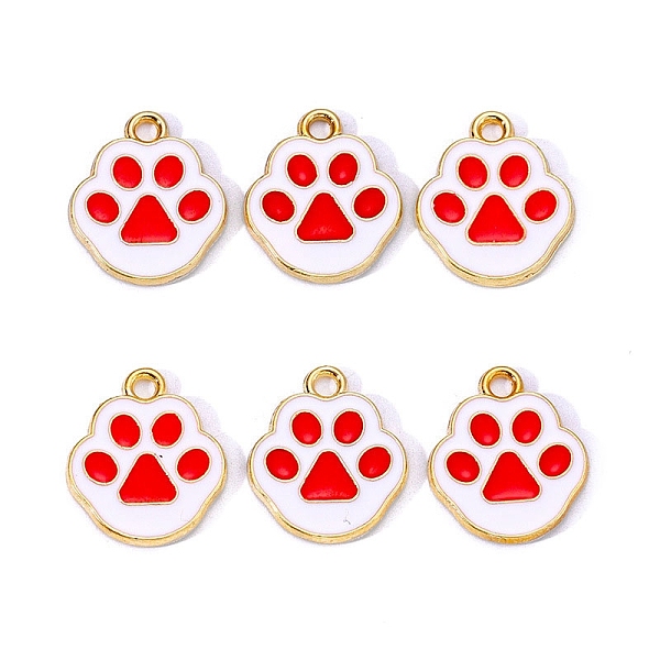 PandaHall Alloy Enamel Pendants, Paw Print Charm, Golden, Red, 17x15mm Alloy+Enamel Paw Print Red
PandaHall Alloy Enamel Pendants, Paw Print Charm, Golden, Red, 17x15mm Alloy+Enamel Paw Print Red
