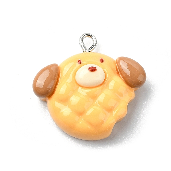 PandaHall Resin Pendants, with Iron Findings, Dog, 24.5x25x8.5mm, Hole: 2mm Iron+Resin Dog
PandaHall Resin Pendants, with Iron Findings, Dog, 24.5x25x8.5mm, Hole: 2mm Iron+Resin Dog