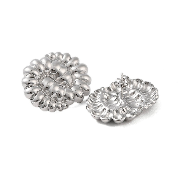 PandaHall 304 Stainless Steel Earrings, Flower, Platinum, 31x23mm 304 Stainless Steel Flower
PandaHall 304 Stainless Steel Earrings, Flower, Platinum, 31x23mm 304 Stainless Steel Flower