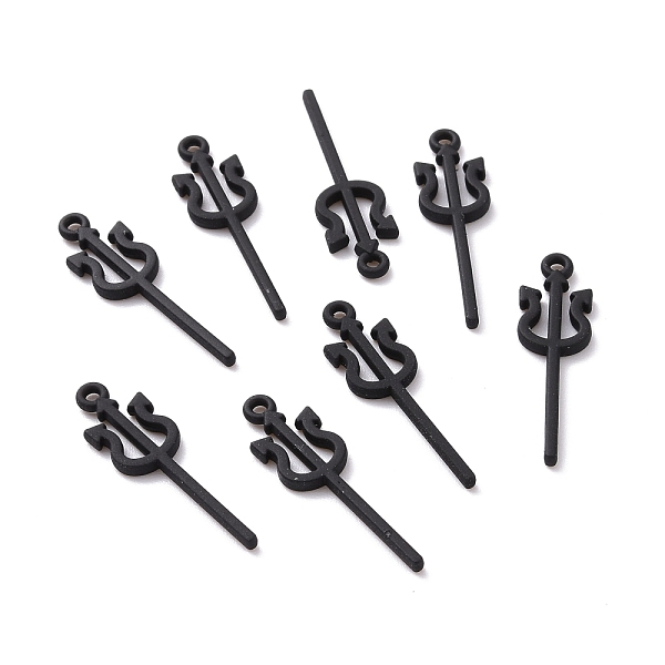 PandaHall Spray Painted Alloy Pendants, Fork, Black, 29x8x1.5mm, Hole: 1.4mm Alloy Others Black
PandaHall Spray Painted Alloy Pendants, Fork, Black, 29x8x1.5mm, Hole: 1.4mm Alloy Others Black