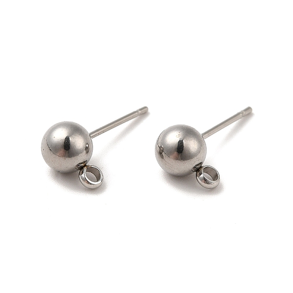 PandaHall 304 Stainless Steel Stud Earring Findings, with Loop, Stainless Steel Color, 17x9x6mm, Hole: 1.8mm, Pin: 0.8mm 304 Stainless Steel...
PandaHall 304 Stainless Steel Stud Earring Findings, with Loop, Stainless Steel Color, 17x9x6mm, Hole: 1.8mm, Pin: 0.8mm 304 Stainless Steel...