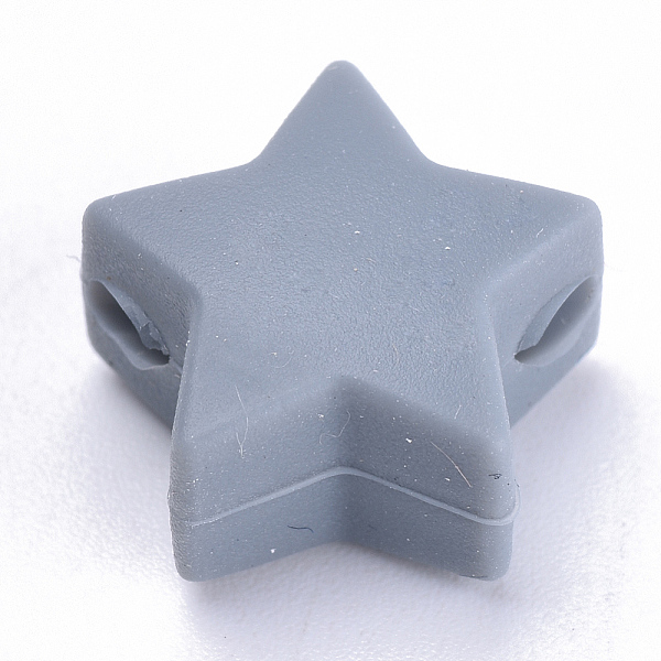 PandaHall Food Grade Eco-Friendly Silicone Beads, Chewing Beads For Teethers, DIY Nursing Necklaces Making, Star, Slate Gray, 14x13.5x8mm...
PandaHall Food Grade Eco-Friendly Silicone Beads, Chewing Beads For Teethers, DIY Nursing Necklaces Making, Star, Slate Gray, 14x13.5x8mm...
