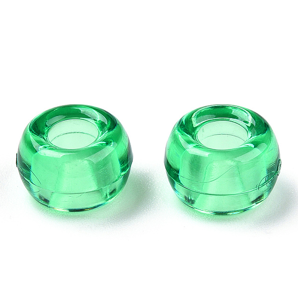 PandaHall Transparent Plastic Beads, Barrel, Sea Green, 9x6mm, Hole: 3.8mm, about 1950pcs/500g Plastic Barrel
PandaHall Transparent Plastic Beads, Barrel, Sea Green, 9x6mm, Hole: 3.8mm, about 1950pcs/500g Plastic Barrel