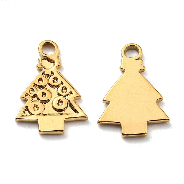 PandaHall Ion Plating(IP) 304 Stainless Steel Charms, Manual Polishing, Christmas Tree, Golden, 15x11x1.5mm, Hole: 1.6x1.9mm 304 Stainless...
PandaHall Ion Plating(IP) 304 Stainless Steel Charms, Manual Polishing, Christmas Tree, Golden, 15x11x1.5mm, Hole: 1.6x1.9mm 304 Stainless...