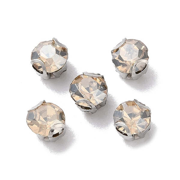 PandaHall Round Sew on Rhinestone, Multi-strand Links, Glass Rhinestone, with Stainless Steel Prong Settings, Garments Accessories, Faceted...
PandaHall Round Sew on Rhinestone, Multi-strand Links, Glass Rhinestone, with Stainless Steel Prong Settings, Garments Accessories, Faceted...