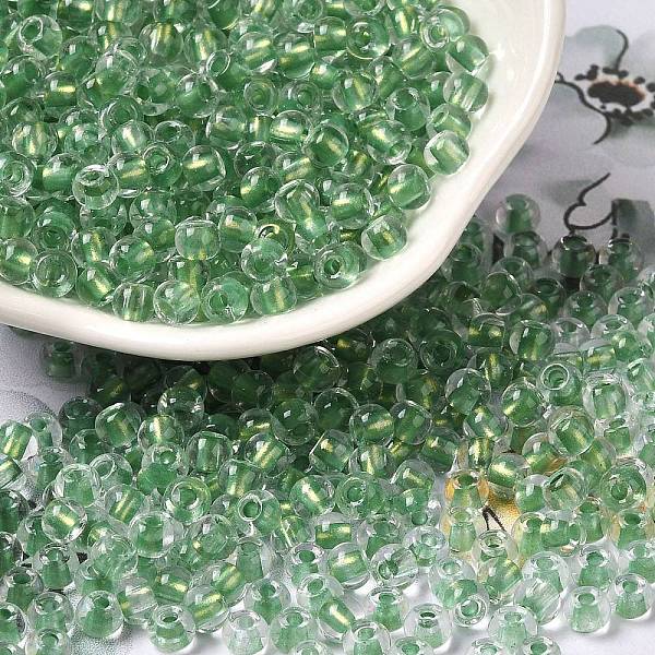 PandaHall 6/0 Transparent Colours Glass Seed Beads, Rondelle, Dark Sea Green, 4x3mm, Hole: 1.4mm, about 7500pcs/pound Glass Rondelle
PandaHall 6/0 Transparent Colours Glass Seed Beads, Rondelle, Dark Sea Green, 4x3mm, Hole: 1.4mm, about 7500pcs/pound Glass Rondelle