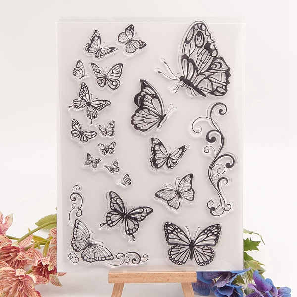 PandaHall Transparent Clear Silicone Stamp/Seal, For DIY Scrapbooking/Photo Album Decorative, Use with Acrylic Printing Template Tool, Stamp...
PandaHall Transparent Clear Silicone Stamp/Seal, For DIY Scrapbooking/Photo Album Decorative, Use with Acrylic Printing Template Tool, Stamp...