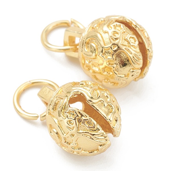 PandaHall Brass Pendants, Bell, Real 18K Gold Plated, 16x12x12mm, Hole: 6mm Brass Bell
PandaHall Brass Pendants, Bell, Real 18K Gold Plated, 16x12x12mm, Hole: 6mm Brass Bell