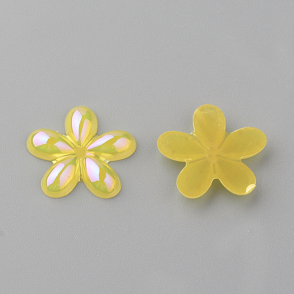 PandaHall Acrylic Cabochons, AB Color Plated, Flower, Gold, 10x10x2mm Acrylic Flower Gold
PandaHall Acrylic Cabochons, AB Color Plated, Flower, Gold, 10x10x2mm Acrylic Flower Gold