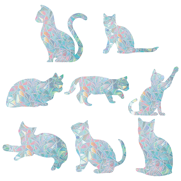 PandaHall GORGECRAFT 16PCS Cat Window Clings Anti Collision Rainbow Window Stickers for Birds Strike Decals Non Adhesive Prismatic Energy...
PandaHall GORGECRAFT 16PCS Cat Window Clings Anti Collision Rainbow Window Stickers for Birds Strike Decals Non Adhesive Prismatic Energy...