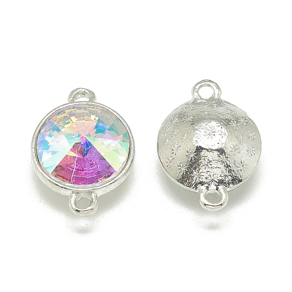 PandaHall Alloy Glass Rivoli Rhinestone Links connectors, Faceted, Cone, Platinum, Crystal AB, 19x13.5x8mm, Hole: 1.5mm Alloy+Rhinestone..., Clear
PandaHall Alloy Glass Rivoli Rhinestone Links connectors, Faceted, Cone, Platinum, Crystal AB, 19x13.5x8mm, Hole: 1.5mm Alloy+Rhinestone..., Clear