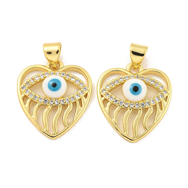 PandaHall Rack Plating Brass Enamel Cubic Zirconia Pendants, Long-Lasting Plated, Lead Free & Cadmium Free, Real 18K Gold Plated, Heart with..., White
PandaHall Rack Plating Brass Enamel Cubic Zirconia Pendants, Long-Lasting Plated, Lead Free & Cadmium Free, Real 18K Gold Plated, Heart with..., White