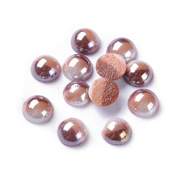 PandaHall Opaque Glass Cabochons, Stripe Pattern, Half Round, Colorful, 5~5.5x3mm Glass Half Round
PandaHall Opaque Glass Cabochons, Stripe Pattern, Half Round, Colorful, 5~5.5x3mm Glass Half Round