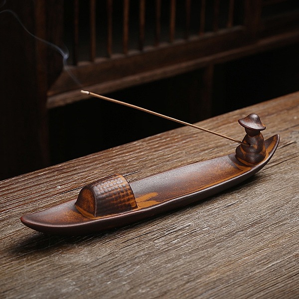PandaHall Porcelain Incense Burners, Boat Incense Holder for Sticks, Home Office Teahouse Zen Buddhist Supplies, Sienna, 256x43x54mm..., Brown
PandaHall Porcelain Incense Burners, Boat Incense Holder for Sticks, Home Office Teahouse Zen Buddhist Supplies, Sienna, 256x43x54mm..., Brown