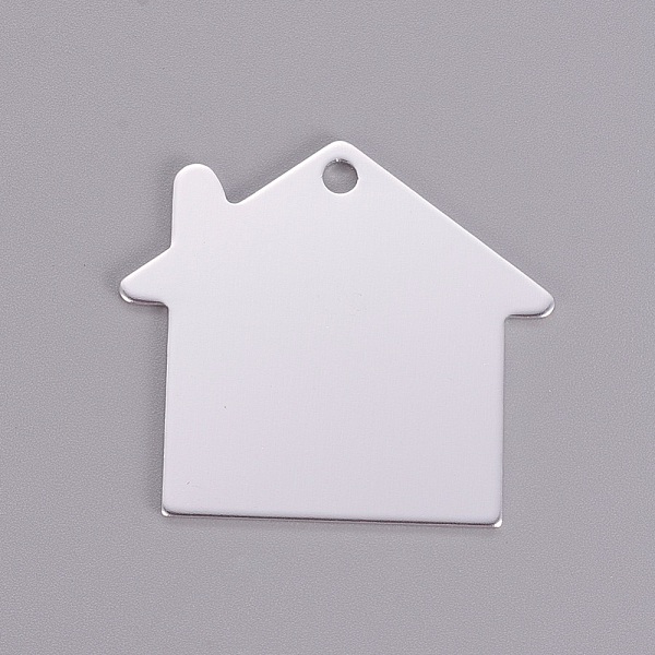 PandaHall Aluminum Pendants, Stamping Blank Tag, House, Silver, 35x38.5x1mm, Hole: 3mm Aluminum Building Silver
PandaHall Aluminum Pendants, Stamping Blank Tag, House, Silver, 35x38.5x1mm, Hole: 3mm Aluminum Building Silver
