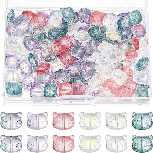 PandaHall 120Pcs 6 Colors Transparent Glass Beads, for Jewelry Making, Cat, Mixed Color, 12.5x14x6.5mm, Hole: 1mm, 20Pcs/color Glass Cat..., Multicolor
PandaHall 120Pcs 6 Colors Transparent Glass Beads, for Jewelry Making, Cat, Mixed Color, 12.5x14x6.5mm, Hole: 1mm, 20Pcs/color Glass Cat..., Multicolor