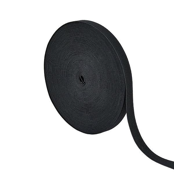 PandaHall Polyester Elastic Cord, Flat, Black, 15.5mm, about 17.50 Yards(16m)/Roll Elastic Fibre Flat Black
PandaHall Polyester Elastic Cord, Flat, Black, 15.5mm, about 17.50 Yards(16m)/Roll Elastic Fibre Flat Black