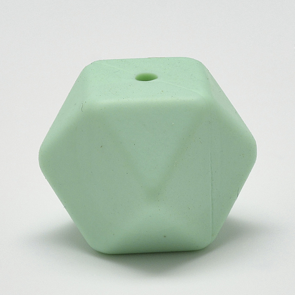 PandaHall Food Grade Eco-Friendly Silicone Beads, Chewing Beads For Teethers, DIY Nursing Necklaces Making, Faceted Cube, Pale Turquoise..., Cyan
PandaHall Food Grade Eco-Friendly Silicone Beads, Chewing Beads For Teethers, DIY Nursing Necklaces Making, Faceted Cube, Pale Turquoise..., Cyan