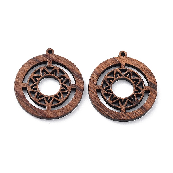 PandaHall Walnut Wood Laser Cut Pendants, Hollow Charms, Undyed, Flat Round, 32.5x30x2.5mm, Hole: 1.5mm Wood Flat Round Brown
PandaHall Walnut Wood Laser Cut Pendants, Hollow Charms, Undyed, Flat Round, 32.5x30x2.5mm, Hole: 1.5mm Wood Flat Round Brown