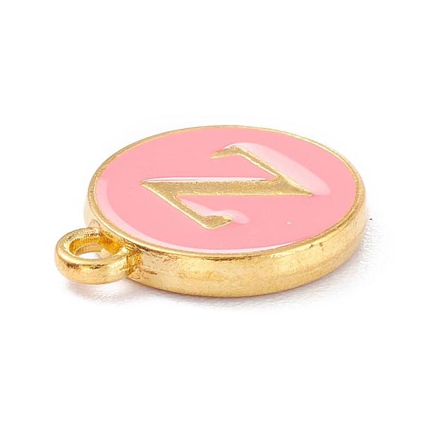 PandaHall Golden Plated Alloy Enamel Charms, Enamelled Sequins, Flat Round with Alphabet, Letter.Z, Pink, 14x12x2mm, Hole: 1.5mm...
PandaHall Golden Plated Alloy Enamel Charms, Enamelled Sequins, Flat Round with Alphabet, Letter.Z, Pink, 14x12x2mm, Hole: 1.5mm...