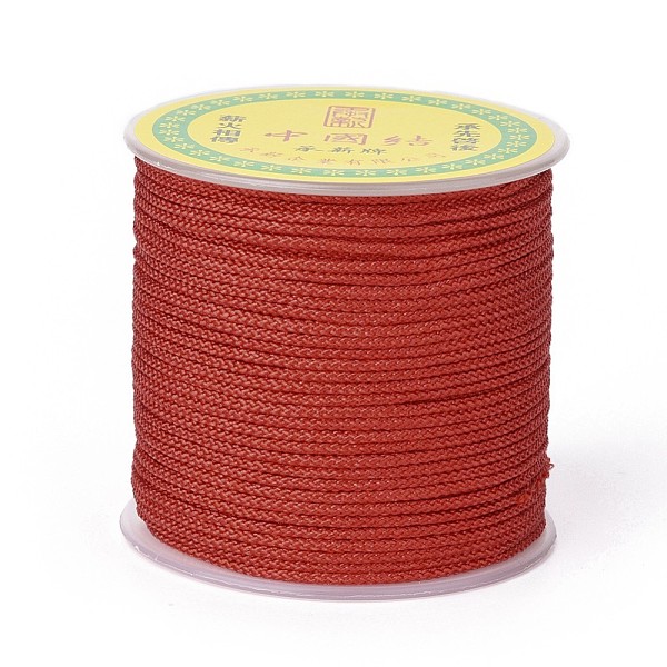 PandaHall Polyester Braided Cord for Jewelry Making, FireBrick, 2mm, about 27.34 yards(25m)/roll Polyester Red
PandaHall Polyester Braided Cord for Jewelry Making, FireBrick, 2mm, about 27.34 yards(25m)/roll Polyester Red