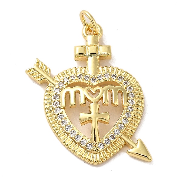 PandaHall Mother's Day Brass Micro Pave Clear Cubic Zirconia Pendants, Heart, Real 16K Gold Plated, 27x22x4mm, Hole: 3mm Brass+Cubic...
PandaHall Mother's Day Brass Micro Pave Clear Cubic Zirconia Pendants, Heart, Real 16K Gold Plated, 27x22x4mm, Hole: 3mm Brass+Cubic...