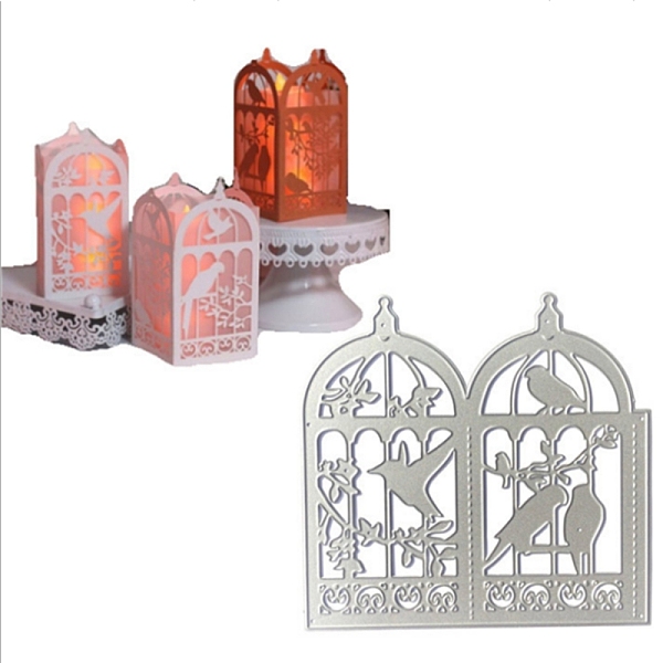 PandaHall Birdcage Carbon Steel Cutting Dies Stencils, for DIY Scrapbooking/Photo Album, Decorative Embossing DIY Paper Card, Matte Platinum... 
PandaHall Birdcage Carbon Steel Cutting Dies Stencils, for DIY Scrapbooking/Photo Album, Decorative Embossing DIY Paper Card, Matte Platinum...