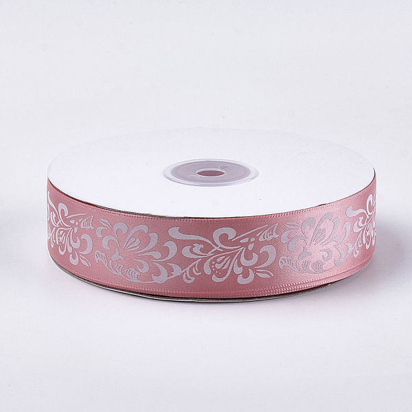 PandaHall Single Face Satin Ribbon, Polyester Ribbon, Flower Pattern, Salmon, 1 inch(25mm), about 50yards/roll(45.72m/roll) Polyester Flower..., Red
PandaHall Single Face Satin Ribbon, Polyester Ribbon, Flower Pattern, Salmon, 1 inch(25mm), about 50yards/roll(45.72m/roll) Polyester Flower..., Red