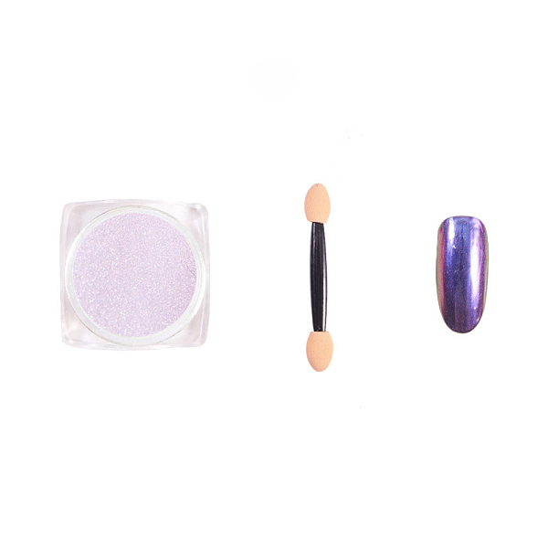 PandaHall Chameleon Color Change Nail Chrome Powder, Shinning Mirror Effect, with Brush and False Nail, Plum, 28x28x14mm Metal Others Purple
PandaHall Chameleon Color Change Nail Chrome Powder, Shinning Mirror Effect, with Brush and False Nail, Plum, 28x28x14mm Metal Others Purple