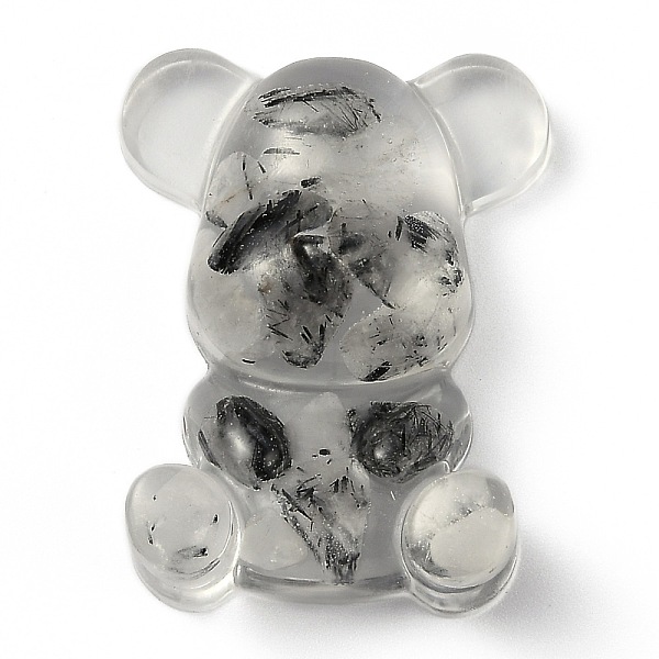 PandaHall Resin Display Decorations, with Natural Rutilated Quartz Chips Inside, Bear, 53.5~53.8x41~41.5x17.5~21mm Rutilated Quartz Bear
PandaHall Resin Display Decorations, with Natural Rutilated Quartz Chips Inside, Bear, 53.5~53.8x41~41.5x17.5~21mm Rutilated Quartz Bear