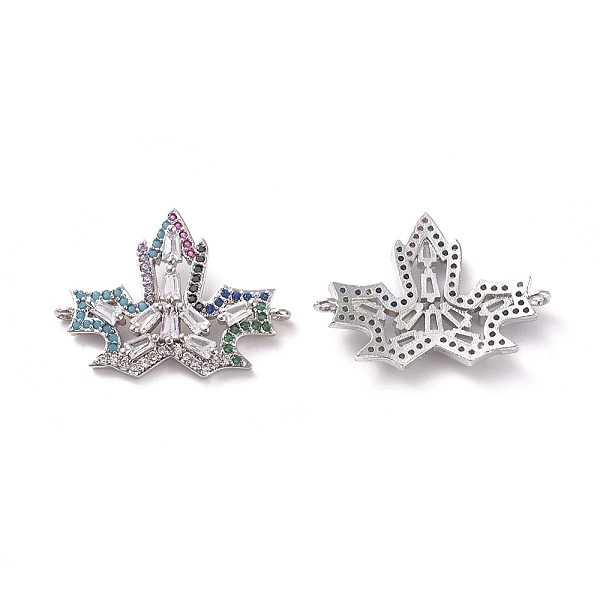 PandaHall Autumn Theme Brass Micro Pave Cubic Zirconia Links connectors, Maple Leaf, Colorful, Platinum, 19x26x3mm, Hole: 0.8mm Brass+Cubic...
PandaHall Autumn Theme Brass Micro Pave Cubic Zirconia Links connectors, Maple Leaf, Colorful, Platinum, 19x26x3mm, Hole: 0.8mm Brass+Cubic...