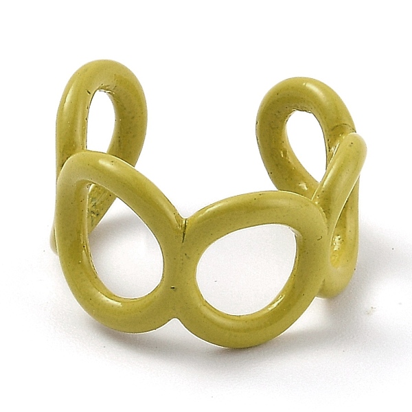 PandaHall Alloy Enamel Cuff Rings, Open Rings, Round Ring, Dark Khaki, US Size 6(16.5mm) Alloy
PandaHall Alloy Enamel Cuff Rings, Open Rings, Round Ring, Dark Khaki, US Size 6(16.5mm) Alloy