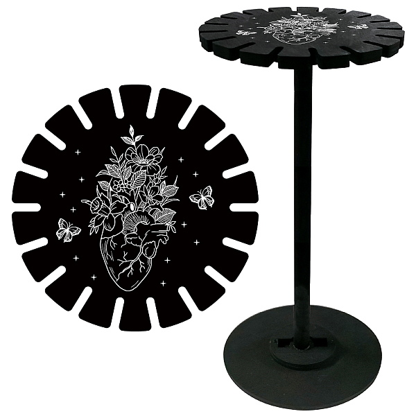 PandaHall CRASPIRE Heart Pendulum Crystal Holder Flower Butterfly Divination Dowsing Wheel Black Display Stand Shelf Vintage Rome Witch...
PandaHall CRASPIRE Heart Pendulum Crystal Holder Flower Butterfly Divination Dowsing Wheel Black Display Stand Shelf Vintage Rome Witch...