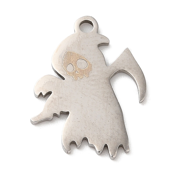 PandaHall Halloween 201 Stainless Steel Pendants, Death Charm, Stainless Steel Color, 17x14x1mm, Hole: 1.5mm 201 Stainless Steel Others
PandaHall Halloween 201 Stainless Steel Pendants, Death Charm, Stainless Steel Color, 17x14x1mm, Hole: 1.5mm 201 Stainless Steel Others