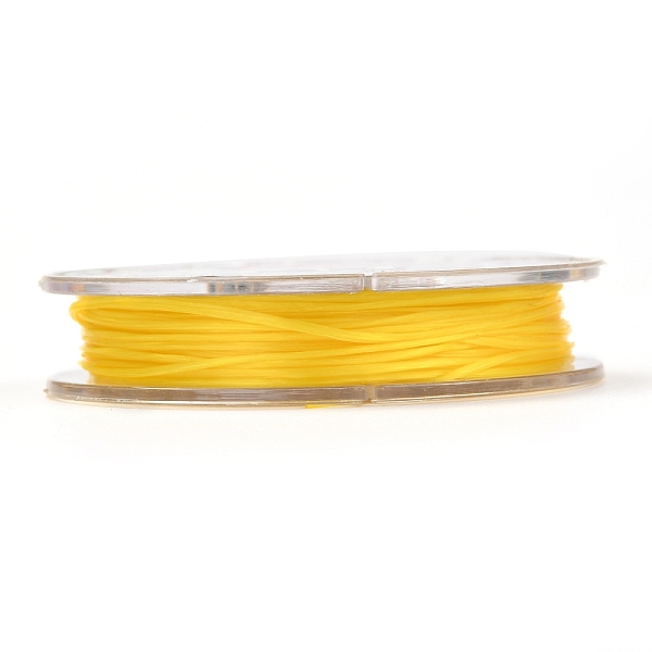PandaHall Strong Stretchy Beading Elastic Thread, Flat Elastic Crystal String, Gold, 0.8mm, about 10.93 yards(10m)/roll Spandex Flat Gold
PandaHall Strong Stretchy Beading Elastic Thread, Flat Elastic Crystal String, Gold, 0.8mm, about 10.93 yards(10m)/roll Spandex Flat Gold
